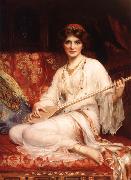 William Clarke Wontner The Dancing Girl oil